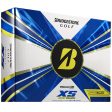 Bridgestone Tour B XS Golf Balls - Yellow - Double Dozen Fashion