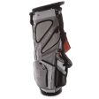 Power-Bilt TPX Hybrid 14-Way Divided Stand Bag - Silver Phantom Orange Supply