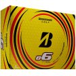 Bridgestone E6 Golf Balls - Yellow - Double Dozen For Discount