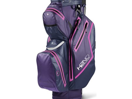 Sun Mountain H2NO Staff Cart Bag - Purple Navy Fuchia For Sale