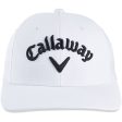 Callaway Junior Tour Cap - White Black Online Hot Sale