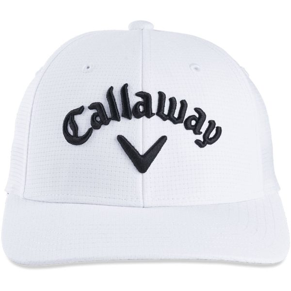 Callaway Junior Tour Cap - White Black Online Hot Sale