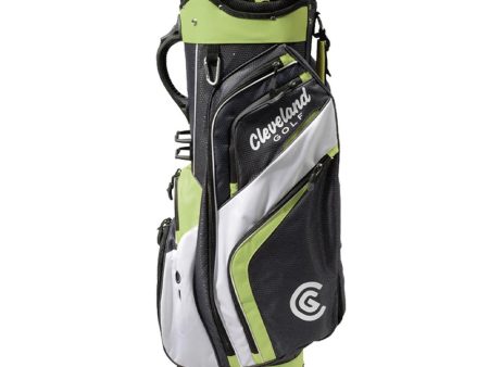 Cleveland Friday Cart Bag - Charcoal Lime White For Cheap