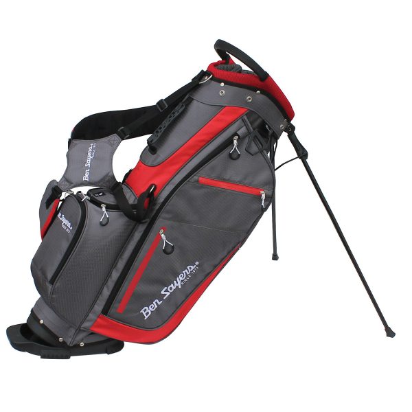 Ben Sayers XF Lite Stand Bag - Grey Red Online Hot Sale