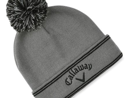 Callaway Classic Beanie Hat - Charcoal Black Online now