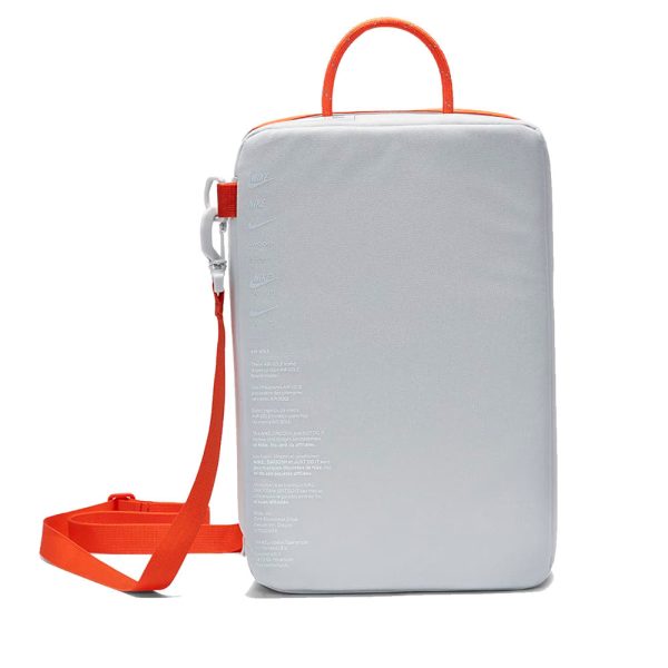 Nike Shoe Box Bag - Orange Light Smoke Grey White Supply