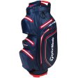 TaylorMade Storm-Dry Waterproof Cart Bag - Navy Red Online