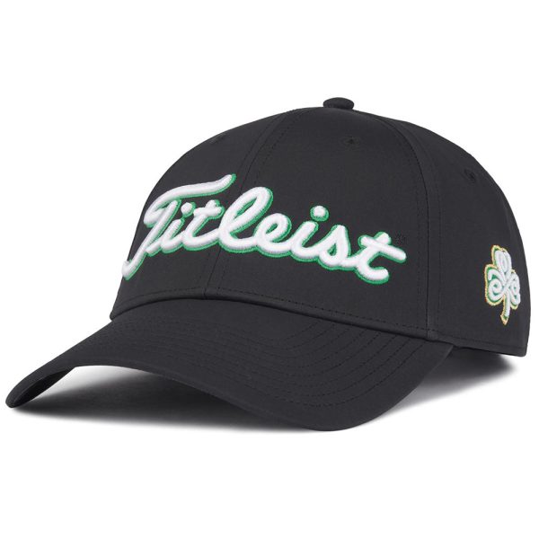 Titleist Players Performance Shamrock Edition Cap - Black Green For Discount