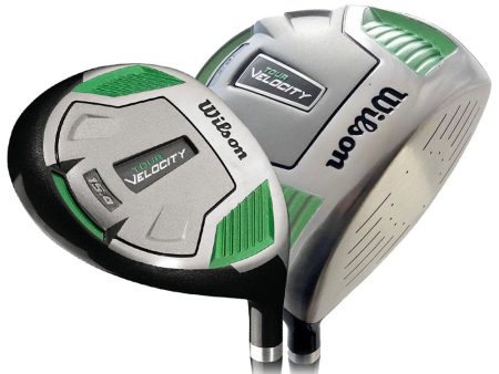 Wilson Tour Velocity Driver & Fairway Wood Combo Set Online now