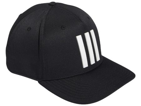 adidas 3 Stripe Tour Hat - Black Online Sale