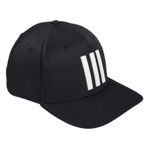 adidas 3 Stripe Tour Hat - Black Online Sale