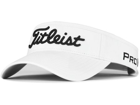 Titleist Tour Performance Visor - White Black Online Sale