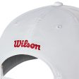 Wilson Pro Tour Cap - White Red For Sale