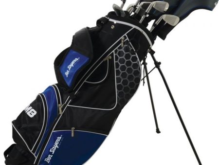 Ben Sayers M8 One Length Stand Bag Package Set Blue- Steel Online