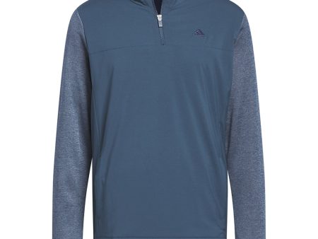 adidas Go-To 1 4 Zip Pullover - Arctic Night Supply