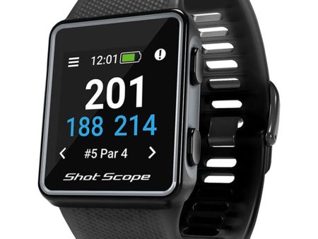 Shot Scope G3 GPS Golf Watch - Black Online Hot Sale