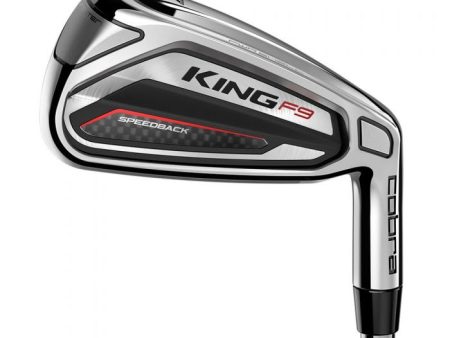 Cobra KING F9 Speedback Golf Irons - Steel 5-GW + SW (8 Irons) Online