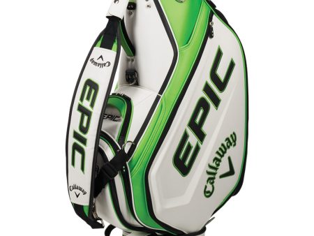 Callaway Epic Speed Tour Staff Bag  - White Green Black Online Sale