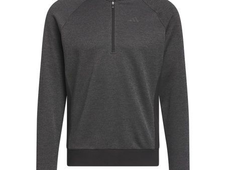 adidas DWR 1 4 Zip Pullover - Black Grey Six Cheap