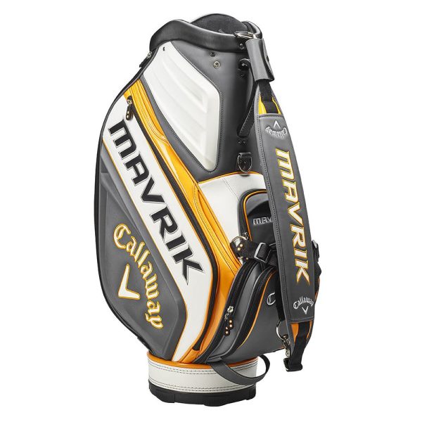 Callaway Mavrik Tour Staff Bag - Charcoal White Orange on Sale