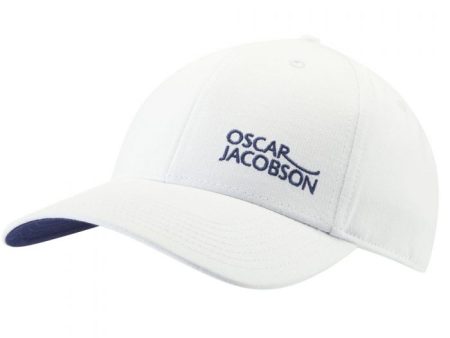 Oscar Jacobson Lewis Cap - White Cheap