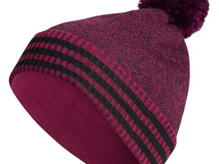 adidas Statement Beanie - Power Berry For Cheap