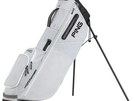 Ping Hoofer Craz-E Lite Stand Bag - White Black Online