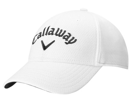 Callaway Logo Cap - White Hot on Sale