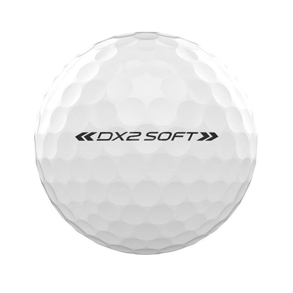 Wilson DX2 Soft Golf Balls (Cosmetic Blemish - White) - 12 Pack For Discount