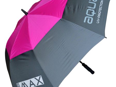 Big Max Aqua UV Umbrella - Charcoal Fuschia Fashion