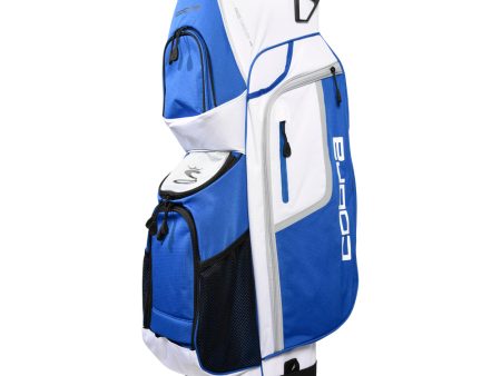 Cobra Premium Cart Bag - Blue White Discount