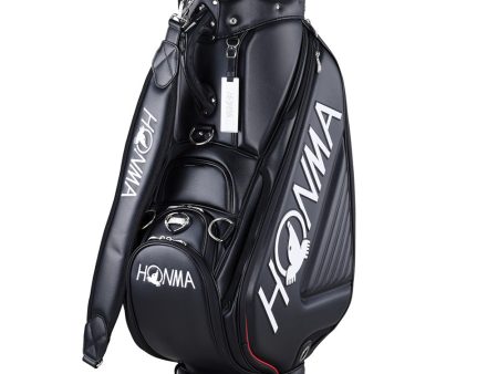 Honma Pro Caddy Bag - Black Black Hot on Sale