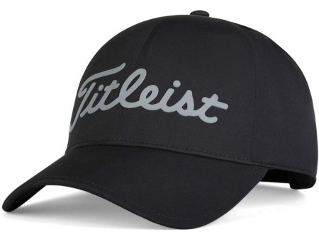 Titleist StaDry Performance Waterproof Cap - Black Grey Online Hot Sale