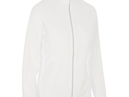 ProQuip Ladies Kristy Full Zip Pullover - White Online Hot Sale