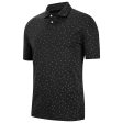 Nike Dri-Fit Vapor Printed Polo - Black Fashion