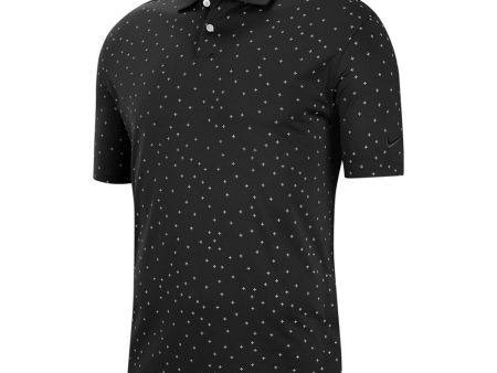 Nike Dri-Fit Vapor Printed Polo - Black Fashion