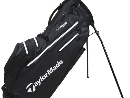 TaylorMade FlexTech Waterproof Stand Bag - Black White Cheap