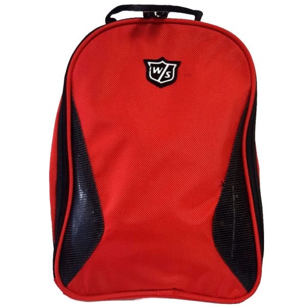 Wilson Ventilated Shoe Bag - Red Fashion