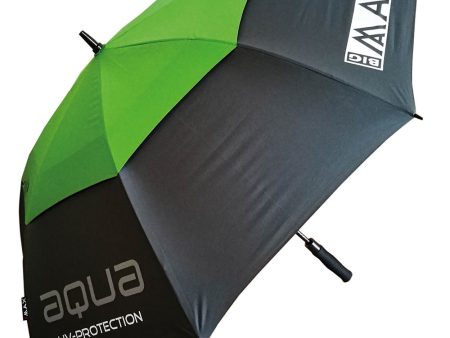 Big Max Aqua UV Umbrella - Charcoal Lime on Sale