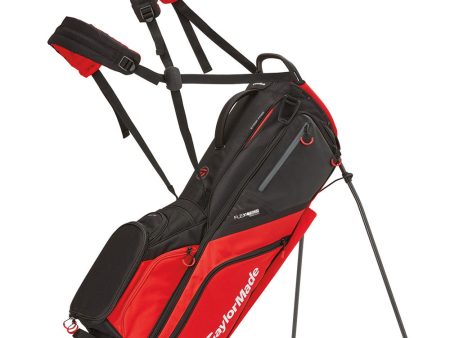 TaylorMade FlexTech Crossover Stand Bag - Red Black Online Hot Sale