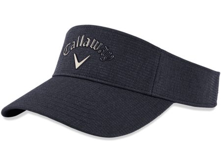 Callaway Liquid Metal Visor Cap - Navy  Gun Metal Cheap