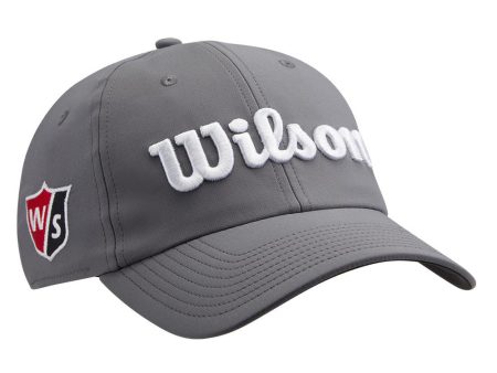 Wilson Pro Tour Cap - Grey White Sale