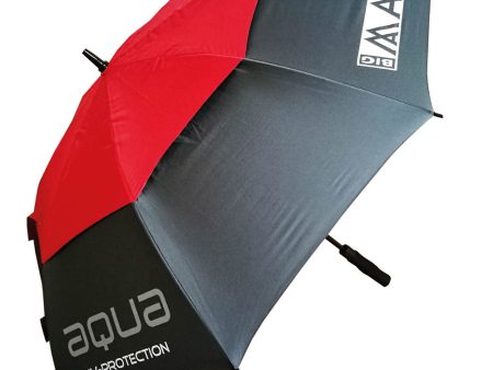 Big Max Aqua UV Umbrella - Charcoal Red Cheap