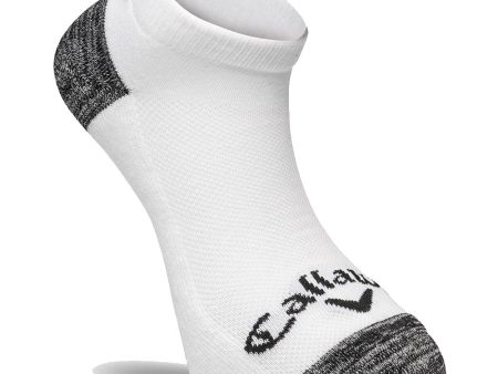 Callaway Sport Low Cut Socks (3 Pack) - White Sale