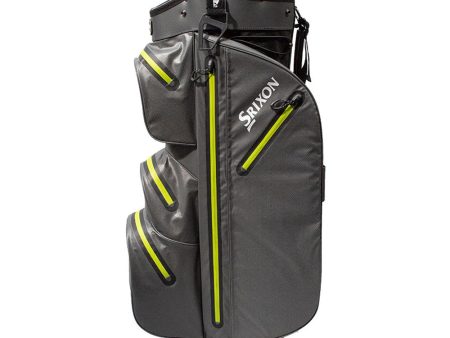 Srixon Ultradry Waterproof Cart Bag - Grey Lime Sale