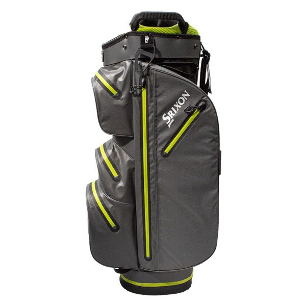 Srixon Ultradry Waterproof Cart Bag - Grey Lime Sale