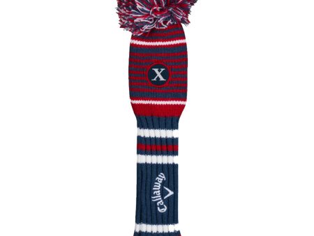 Callaway Pom Pom Hybrid Headcover - Navy Red White Online Sale