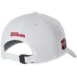 Wilson Pro Tour Cap - White Red For Sale