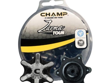 Champ Zarma Tour Softspikes Slim-Lok - Black Charcoal Cheap