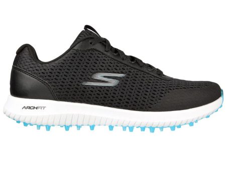 Skechers Ladies Go Golf Max Fairway 3 Spikeless Shoes - Black Turquoise For Discount